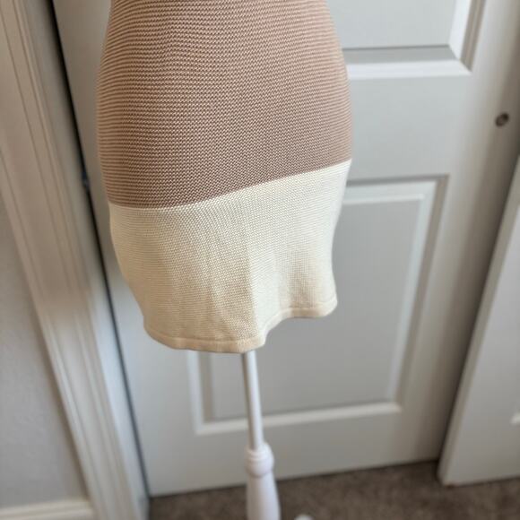 Sabo Women’s Auri Knit Dress Halter Neck Dress S Beachy Minimalist Coverup - Picture 5 of 12